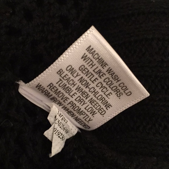 Vintage Style Black Merona Vest. Great Condition. - Picture 7 of 7